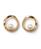 ORBIT PEARL EARRINGS view 4